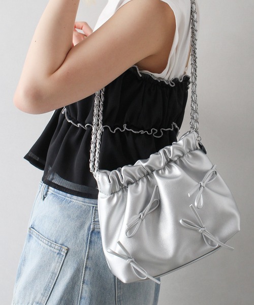 SpRay（スプレイ） ショルダーバッグ バッグ リボンチェーン BAG