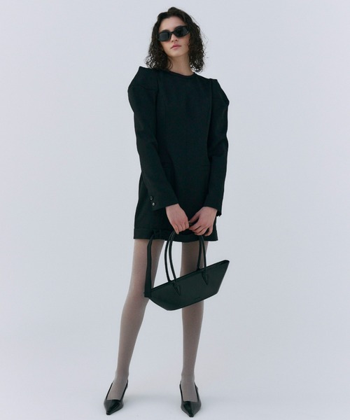 JOSE MOON（ジョゼムーン） ワンピース POWER SHOULDER HANDSOME DRESS