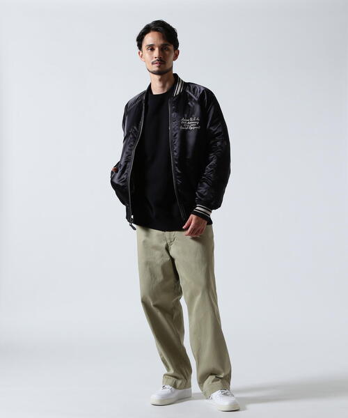 AVIREX（アヴィレックス） スタジャン メンズ : ZOZOTOWN Yahoo!店