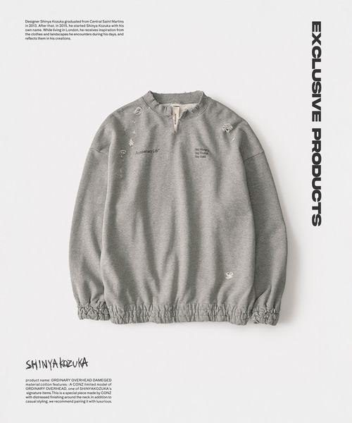 SHINYAKOZUKA（シンヤコヅカ） トレーナー スウェット 別注 ORDINARY