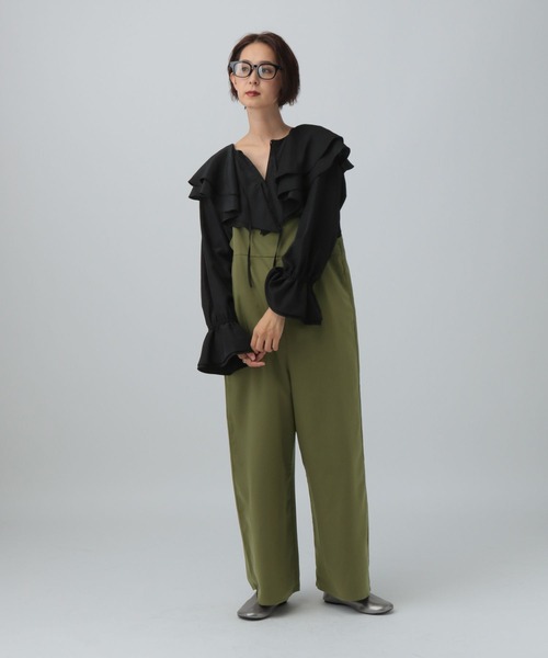 LEPSIM（レプシィム） サロペット オーバーオール キャミサロペット