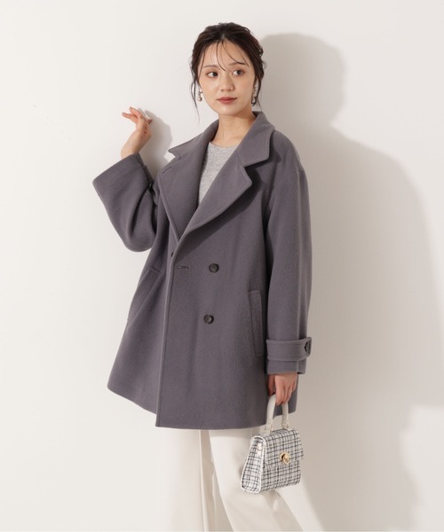 BURBERRY（バーバリー） ピーコート 40 オレンジ レディース