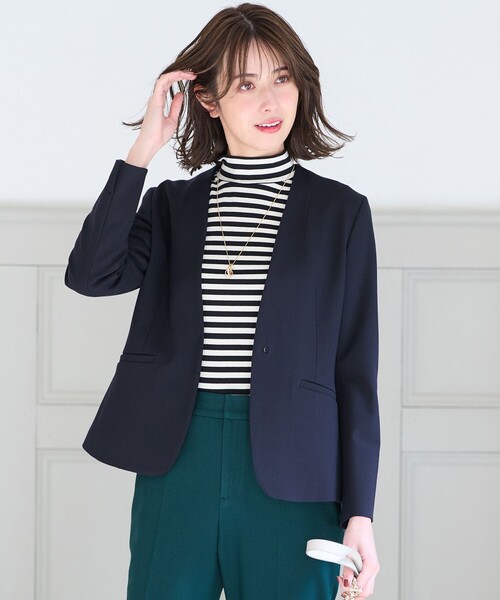 ANY SIS（エニィスィス） ジャケット ノーカラージャケット