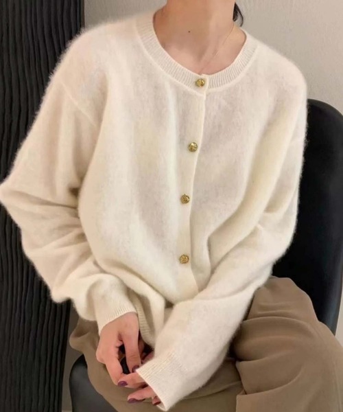 Girly Doll（ガーリードール） カーディガン シャギーニット