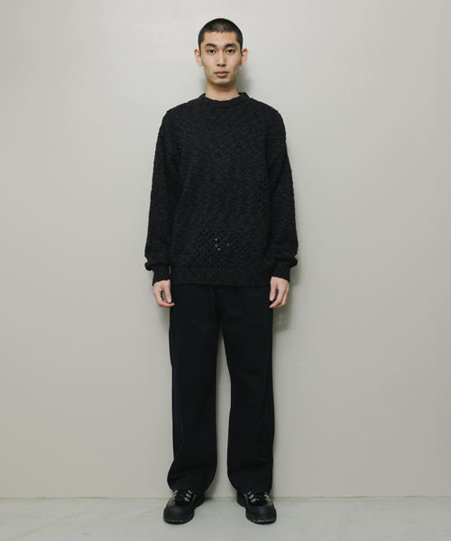 BAL（バル） セーター ニット VENTILATION CREWNECK SWEATER メンズ