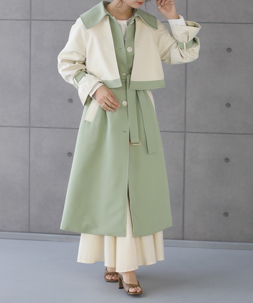 SUNFLOWER EIGHT（サンフラワーエイト） トレンチコート コート バイ