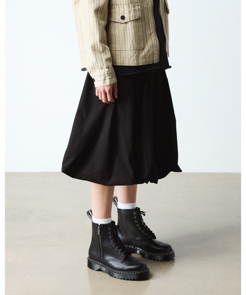 Dr.Martens（ドクターマーチン） ブーツ 1460 ZIP グレーステッチ BEX
