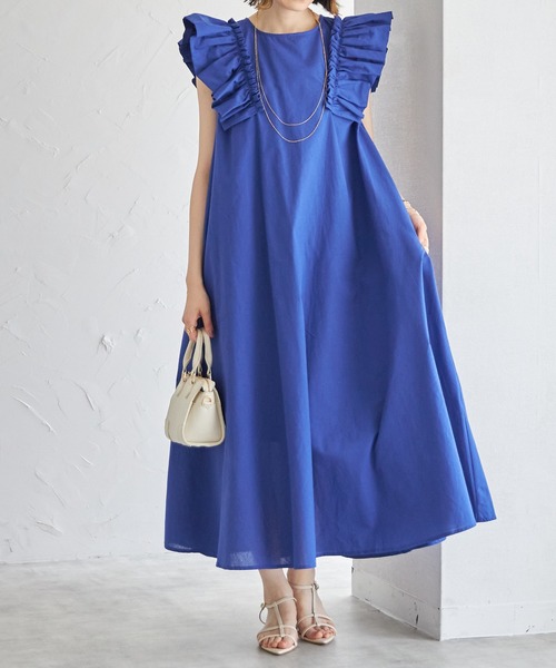 each alchemist ワンピース ショルダーフリルコットンAライン