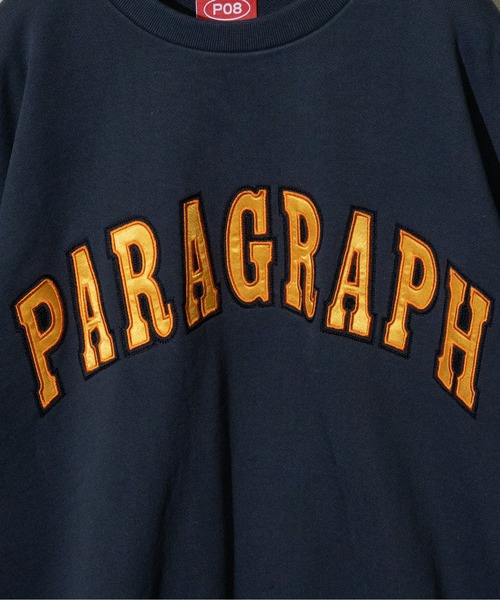 Paragraph（パラグラフ） トレーナー スウェット 「23」「PARAGRAPH