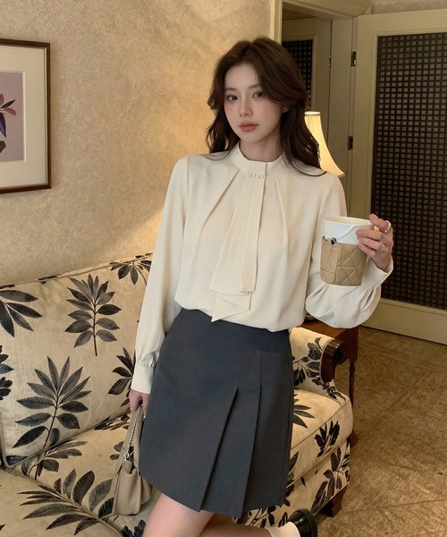 NOBLE（ノーブル） 長袖シャツ - ホワイト レディース : ZOZOTOWN