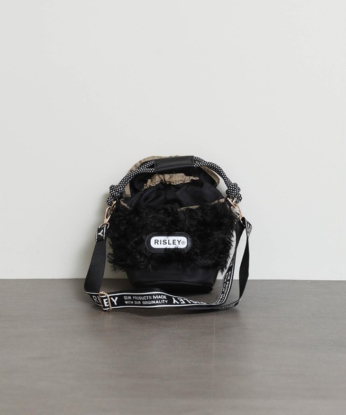 ショルダーバッグ バッグ バケツ型ファーBAG レディース : ZOZOTOWN