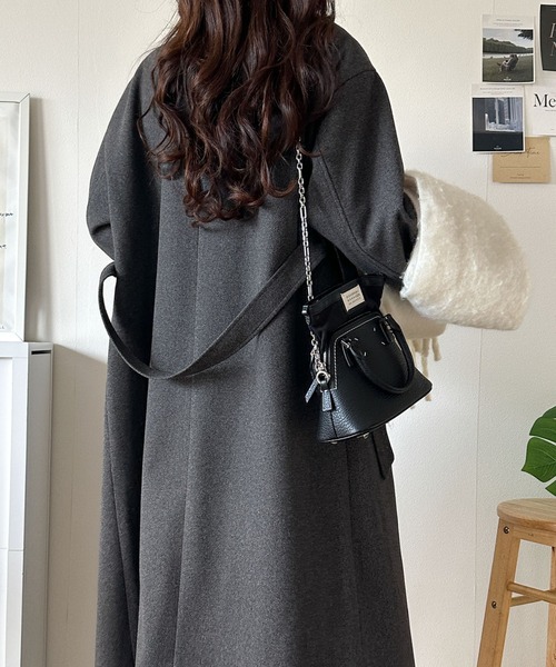 classicalelf（クラシカルエルフ） ステンカラーコート コート ロング