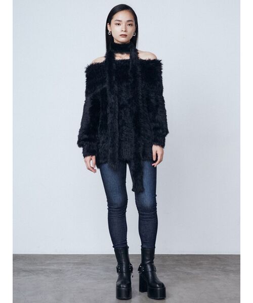 EMODA（エモダ） ブーツ チャームバルキーブーツ レディース