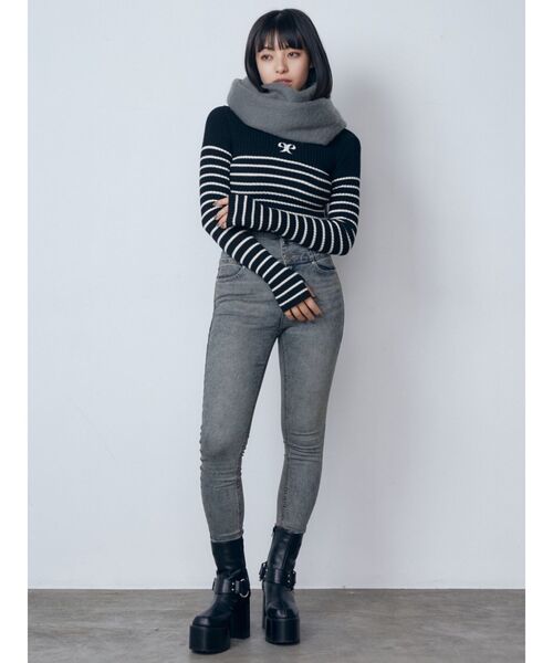 EMODA（エモダ） ブーツ チャームバルキーブーツ レディース