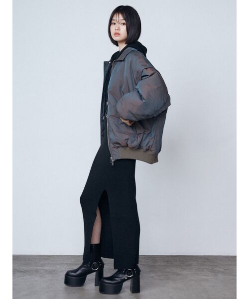 EMODA（エモダ） ブーツ チャームバルキーブーツ レディース