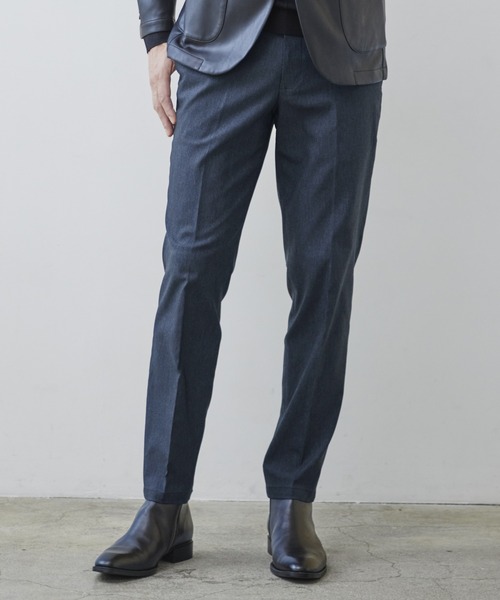 g-stage（ジーステージ） スラックス 秋冬 ストレッチピンストライプ