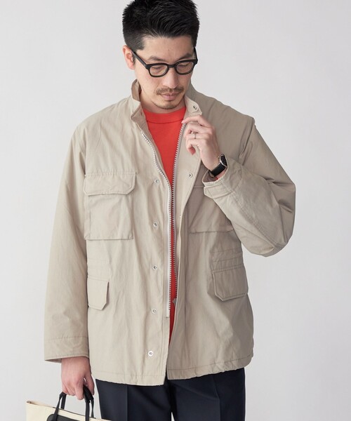 SHIPS（シップス） ミリタリージャケット モッズコート SHIPS: ライト