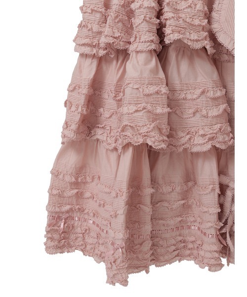 PINK HOUSE（ピンクハウス） ワンピース サッシュベルト付きローン