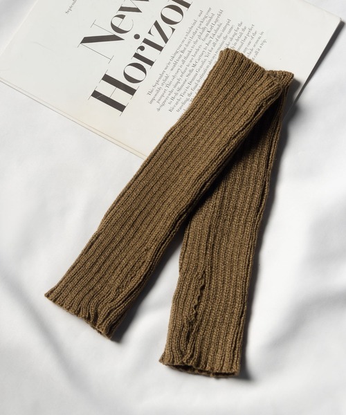 me+em select（ミームセレクト） アームカバー 「 13COLOR 」リブ