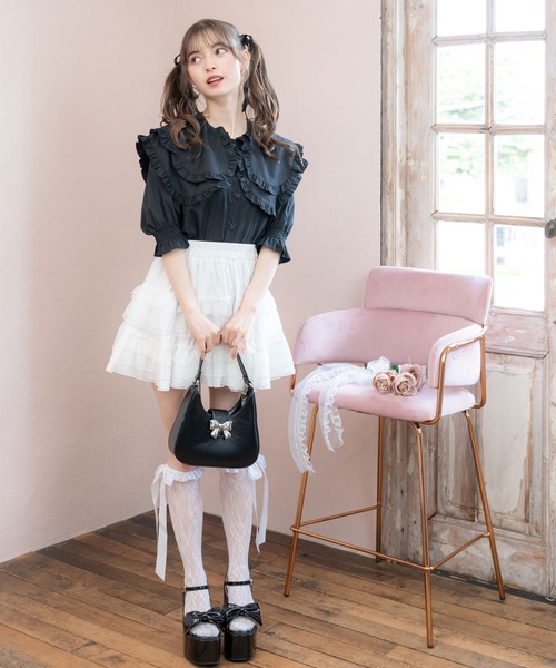 DearMyLoveRose（ディアマイラブローズ） ブラウス シャツ ビッグ