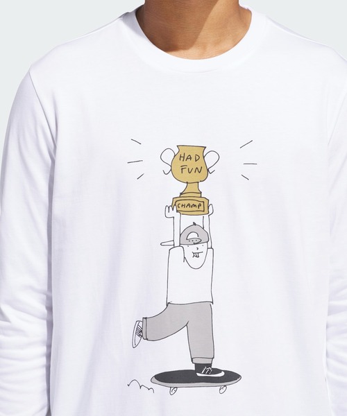 adidas（アディダス） tシャツ ヘンリー・ジョーンズ チャンプ 長袖T