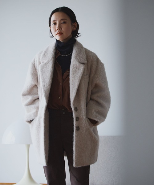 BAYFLOW（ベイフロー） ジャケット テーラードジャケット シャギー