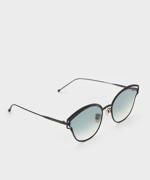 CHARLES ＆ KEITH（チャールズ&キース） サングラス ブレードワイヤ