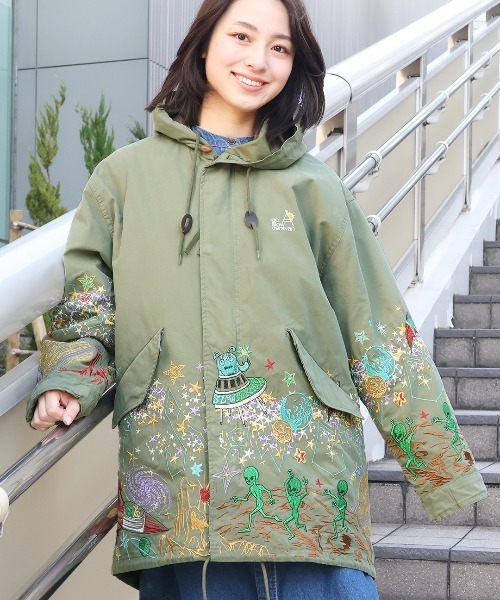 go slow caravan（ゴースローキャラバン） モッズコート コート