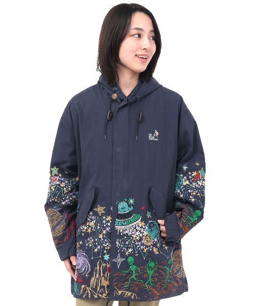 go slow caravan（ゴースローキャラバン） モッズコート コート