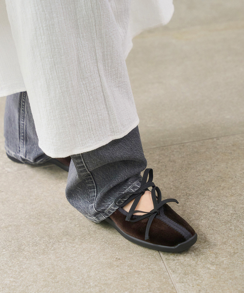 LE TALON（ル タロン） スニーカー 「追加3」Lダブルリボンバレリーナ