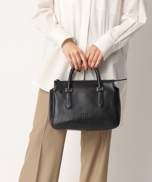 HIROFU（ヒロフ） ハンドバッグ 「ピアーチェ」レザーハンドバッグ M