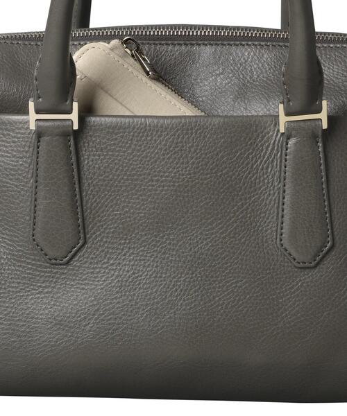 HIROFU（ヒロフ） ハンドバッグ 「ピアーチェ」レザーハンドバッグ M