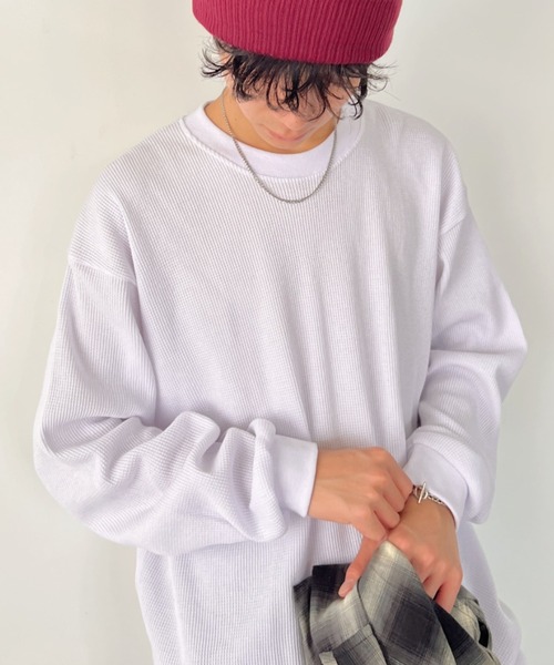 Thug Club ワッフルニット サーマル ホワイトサイズ3 Thug Club