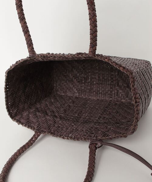 quadro ショルダーバッグ バッグ moonjule レザーメッシュバッグ L