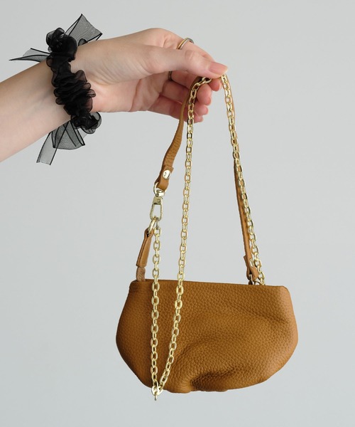 ZAKKA-BOX（ザッカボックス） ポーチ リアルレザーマイクロミニ