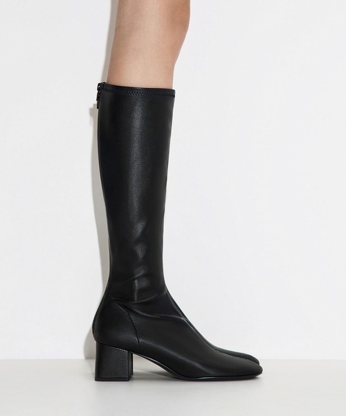 CHARLES ＆ KEITH（チャールズ&キース） ブーツ ブロックヒール ロング