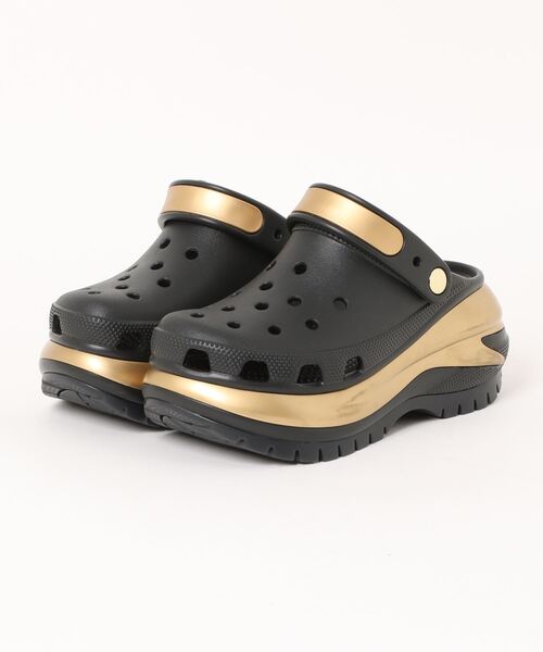 crocs（クロックス） サンダル 「crocs」MEGA CRUSH METALLIC CLOG