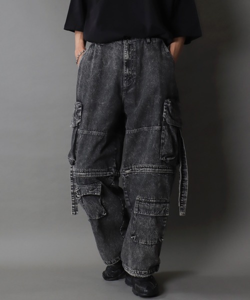 SITRY（シトリー） カーゴパンツ 2WAY Denim Wide Cargo Pants/2WAY
