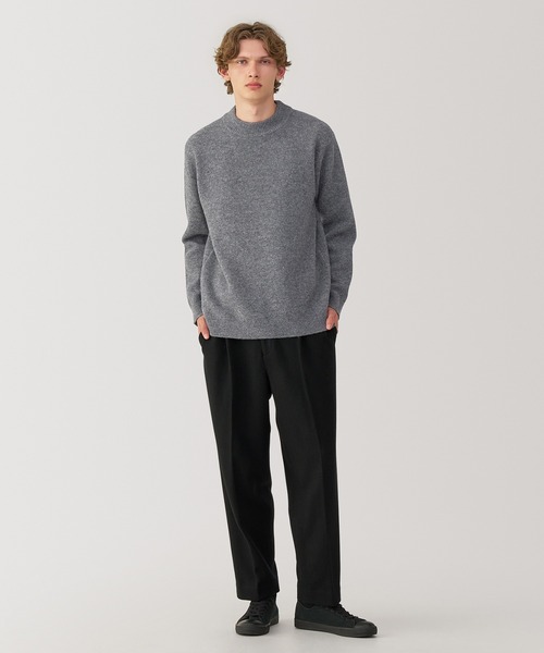 MUJI Labo セーター ニット 「MUJI Labo」紳士 縮絨ウールモックネック