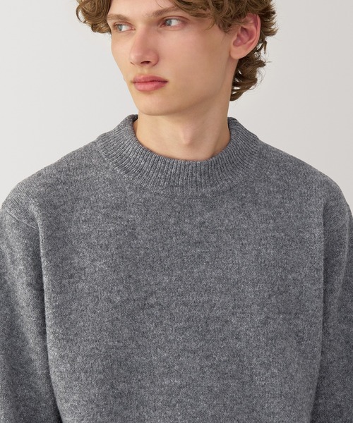MUJI Labo セーター ニット 「MUJI Labo」紳士 縮絨ウールモックネック