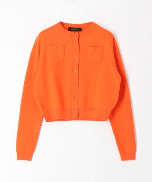 CABaN（キャバン） カーディガン コットンカシミヤ クルーネック