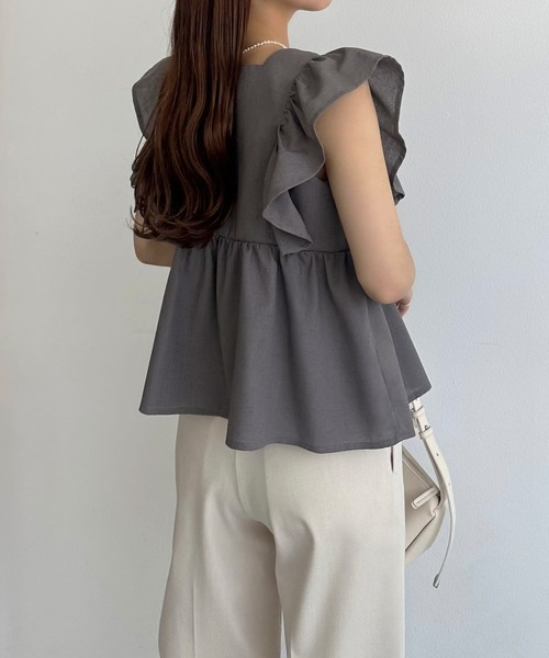 callautia（カラウティア） ブラウス シャツ 「選べる」フリル