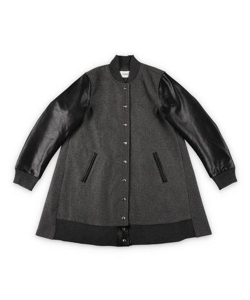 KONVINI（コンビニ） スタジャン 「Chillity」スタジャンロングコート