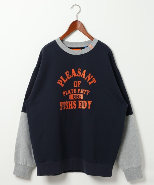 niko and…（ニコアンド） トレーナー スウェット 「FISHS EDDY