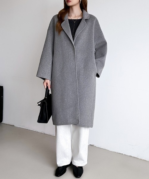 COCOMOMO コート チェスターコート ウールコート ロング チェスター