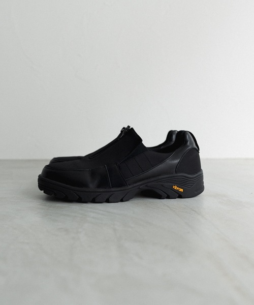 cii スニーカー Vibram sole zip sneaker / ビブラムソールジップ