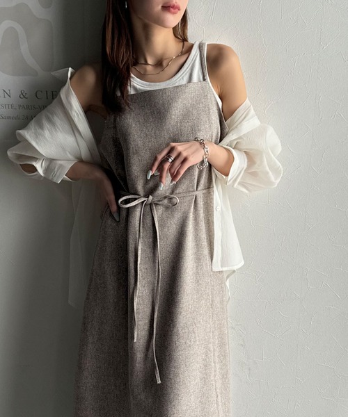 Darich（ダーリッチ） ワンピース アメスリギャザーフレアミニ