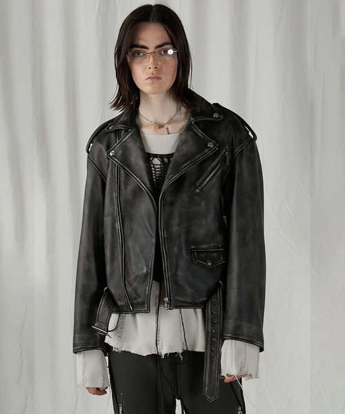 PRANK PROJECT（プランクプロジェクト） レザージャケット ライダース