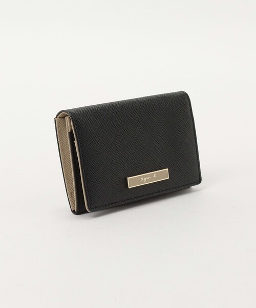 agnes b.（アニエスベー） 名刺入れ レザー カードケース ”Erika