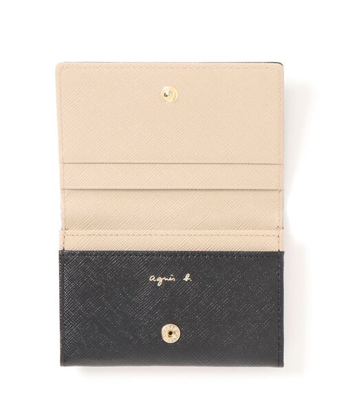 agnes b.（アニエスベー） 名刺入れ レザー カードケース ”Erika